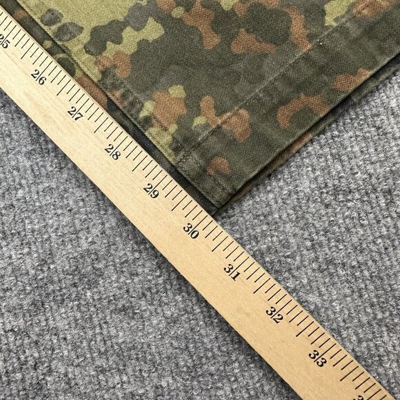 Vintage German Army Pants Mens 30x30 DEU Scharrer Camo 8415-12-361-8597 - Picture 11 of 12